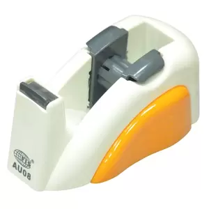 FIS 2 Colors Tape Dispenser White/Brown Color, Holds up to 19 mm width, 25 mm core tape - FSDRAU08WH