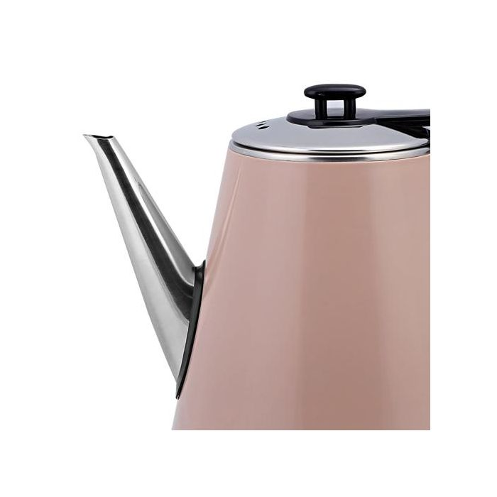 Geepas GK38012 Double Layer Electric Kettle 1.2L - Stainless Steel, Auto Shut-Off & Boil-Dry Protection | Spill Proof Spout With Grip Handle | 2 Years Warranty
