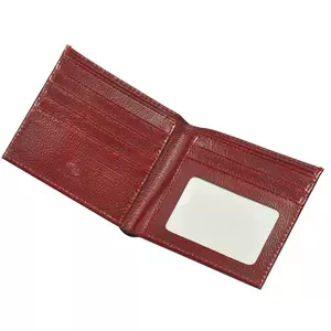 FIS Wallet Bonded Leather 10x10.5cm, Black - FSPQWALLETBLMR