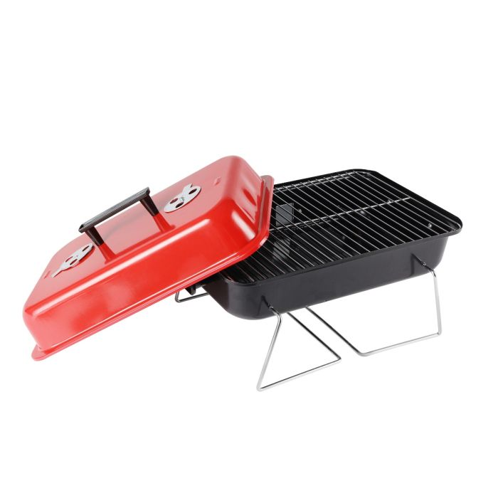 Royalford Hamburger Stove- RF11677| Portable Charcoal Grill With Large Cooking Surface| Perfect For Indoor, Camping, Hiking And Other Outdoor Entertainment| Strong, Sturdy And Durable Stamped Steel Co