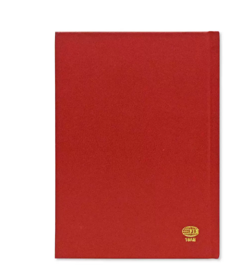FIS A5 Diary 2024 (Arabic/English) 1 Side Padded Cover, Red - FSDI18AE24RE