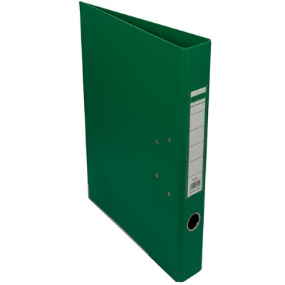 PVC Box File Green Narrow 2"