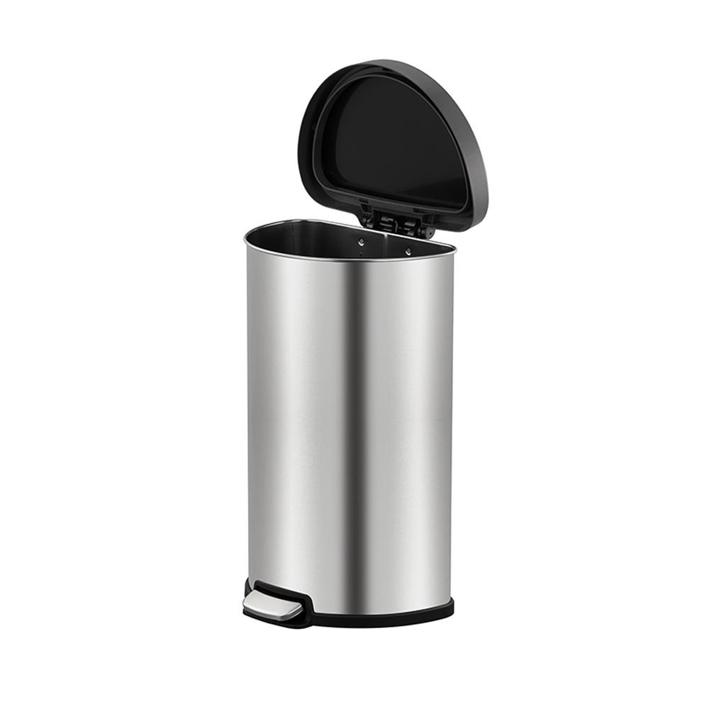 First slide Previous Next product product product EKO Artistic Round Step Waste Bin with Soft Close Lid 45 Liters