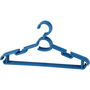 Royalford 5Pcs Hanger Set - Plastic - Brown