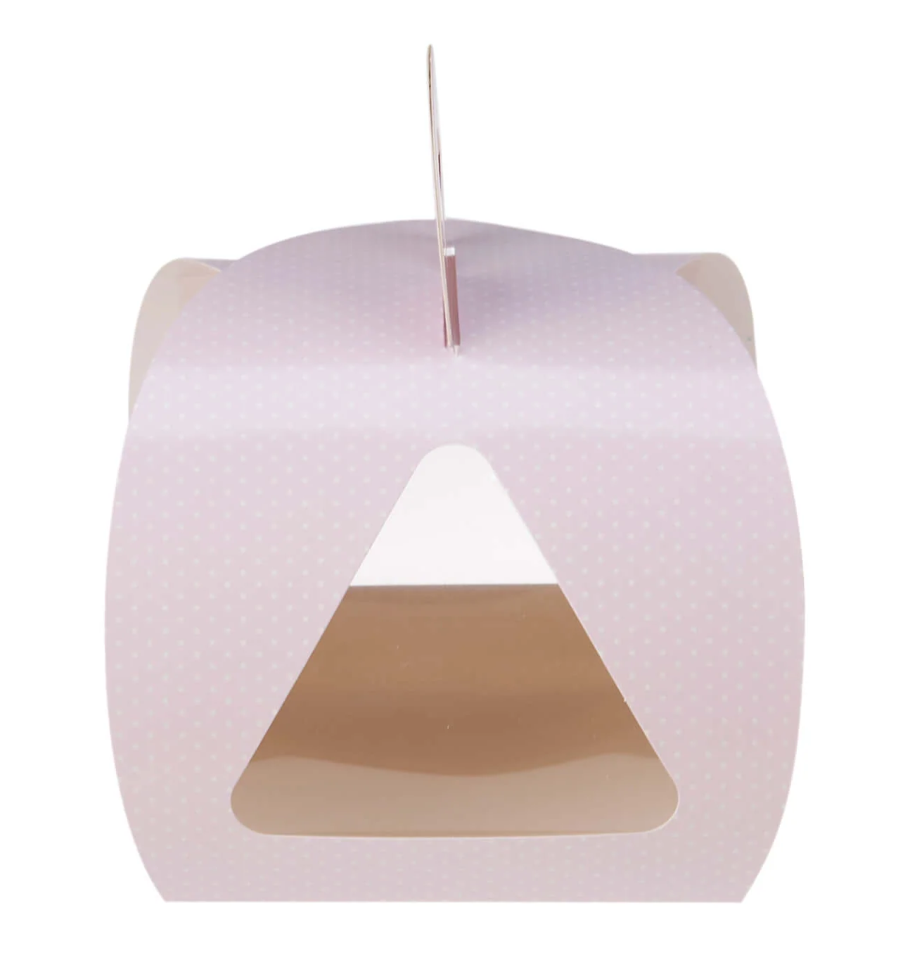 Single Paper Cake Cup Box With Window(12x12x15 Cm)10 Pieces