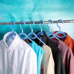 Royalford Hanger Set 6 Pcs - Plastic - Blue