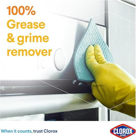Clorox Kitchen Spray Cleaner, 500ml, Bleach Free, Kills 99.9% of Germs, 100% Grease and Grime Remover