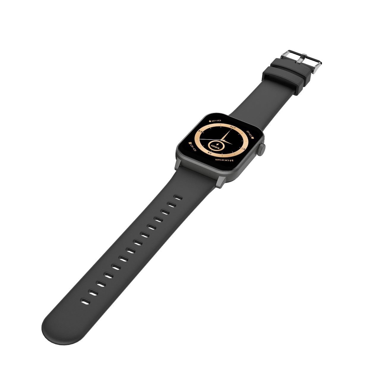 Green Lion Wise Smart Watch - Black
