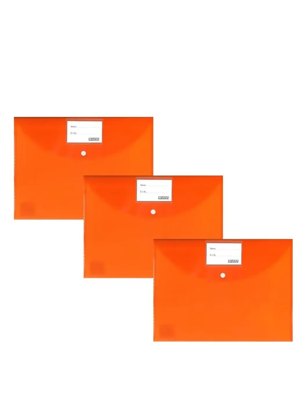 Partner Document File Bag A4 Orange