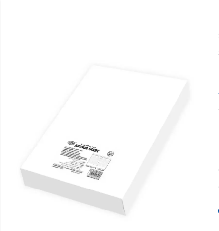 FIS Golden Agenda Diary 2023 (Arabic/English) Italian PU, 1-Side Padded, Dark Brown - FSDI75AEPG23DBR