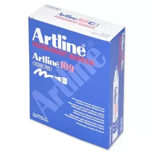 Artline Marker, Ek-109 2.0-5.0mm, Pack of 12, Chisel, Green - ARMK109GR