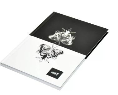 Light Hard Cover A4 Single Line Notebook, Pack of 5 Pieces, 100 Sheets - LINBA41803