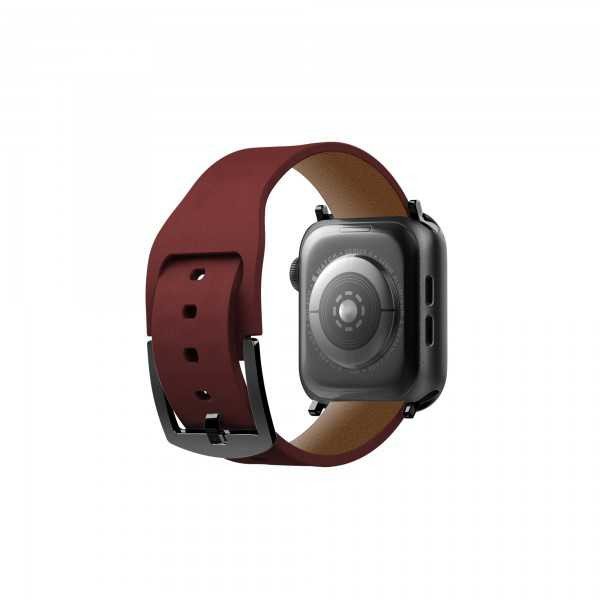 Green Stylin Band for Apple Watch 42/44mm - Black and red