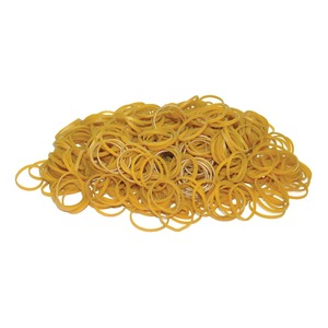 10 Boxes FIS Pure Rubber Bands 10 Size, 1/4 LB - FSRB10