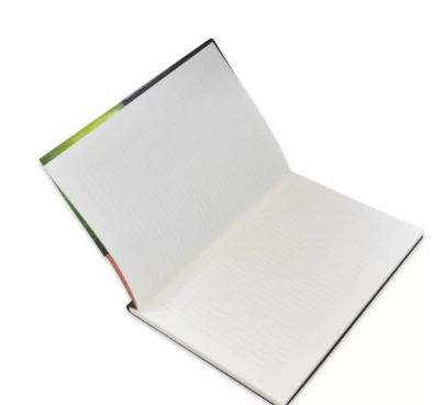 FIS PVC Soft Cover Note Book, Size A4, Single Line with Border, 80 Sheets, Black - FSNBPVSLA480BK