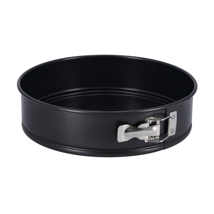 Royalford 3 Pcs Springform Set - Mini Non-Stick Cheesecake Pan, Spring-Form Pan, Rectangle Cake Pan With Removable Bottom Leak-Proof And Quick Release Latch Bakeware Round/Heart-Shaped Spring Form Pan