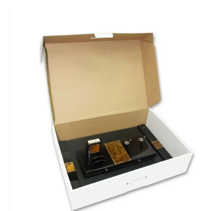 FIS Executive Wooden Desk Sets, Set of 2 Pieces - FSDS-6