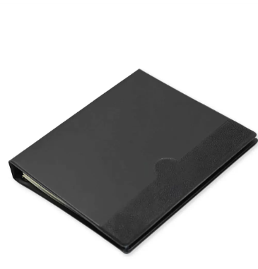2 Pieces Telephone Address Book with Index (A to Z) Colour Hellas Black - UATL082BK