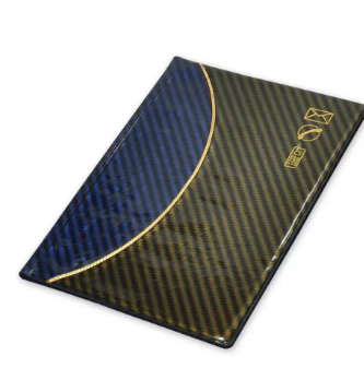 FIS Address Book English with PVC Cover, 50 Sheets, A5 (148 x 210 mm) - FSADA5EN