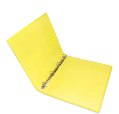 Pack of 48 A4 Round Ring Binder Yellow/Green