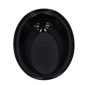 Royalford 6"Biza Oval Curry Bowl - Melamine - Black