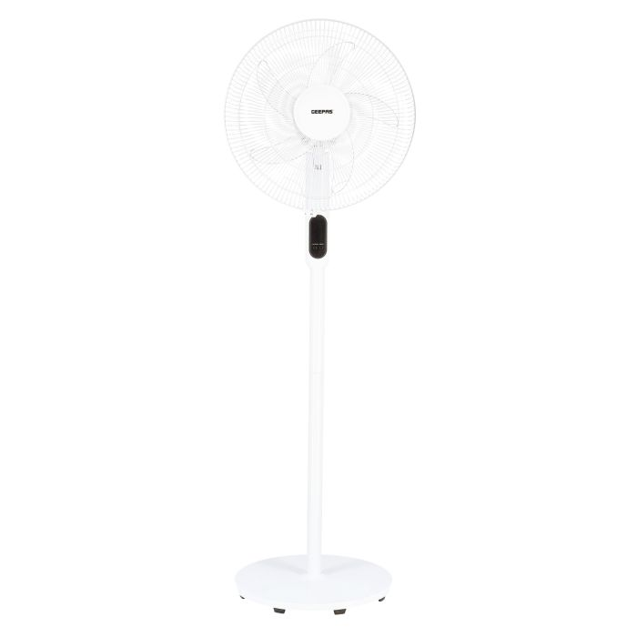 Smart Stand Fan, Wi-Fi, Bluetooth & Oscillation, GF21159 | 9hrs Timer | 5 Blade Design | 3 Speed Control | Full Copper Motor | Strong Safety Protection | Ideal For Home & Office
