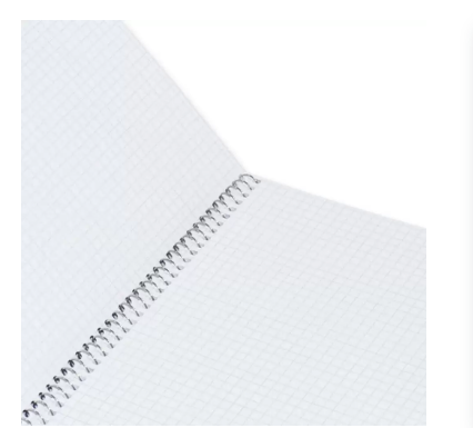 FIS Pack of 5 Burj Khalifa Notebook, Size A4 Spiral,70 Sheets,70 GSM, 5mm Square - FSNBA419035M