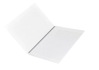 10-Piece FIS Spiral Soft Cover Notebook Single Line A4, 100-Sheets - FSNBA41902S