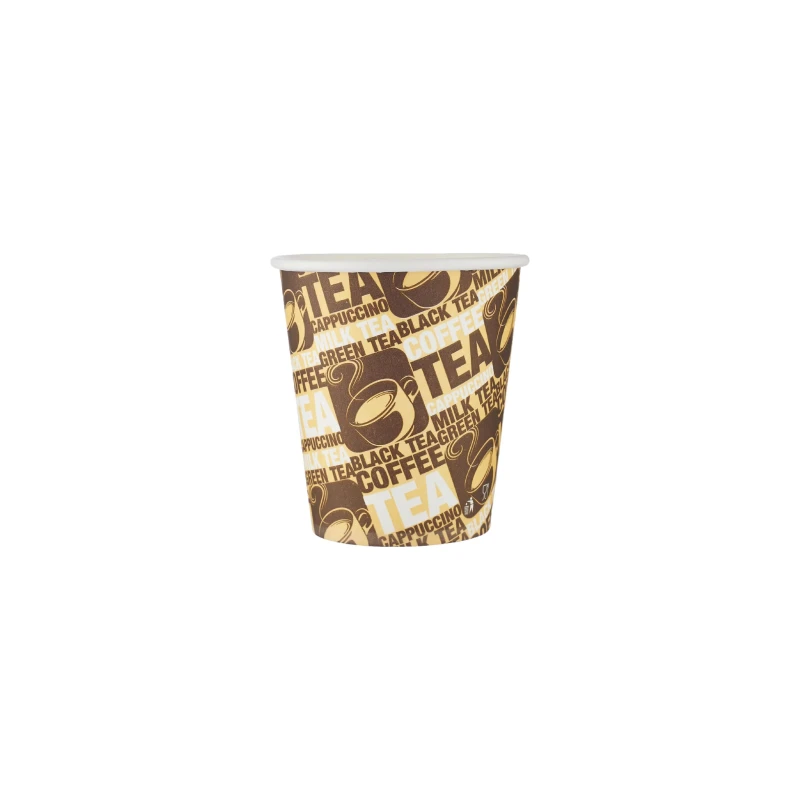 Heavy Duty Printed Single Wall Paper Cups