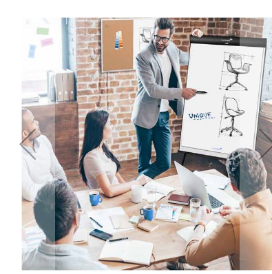 LEGAMASTER PREMIUM FLIPCHAT TRIANGLE TRIPOD 7-153000