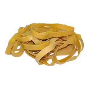 10 Boxes FIS Pure Rubber Band Yellow - FSRB88