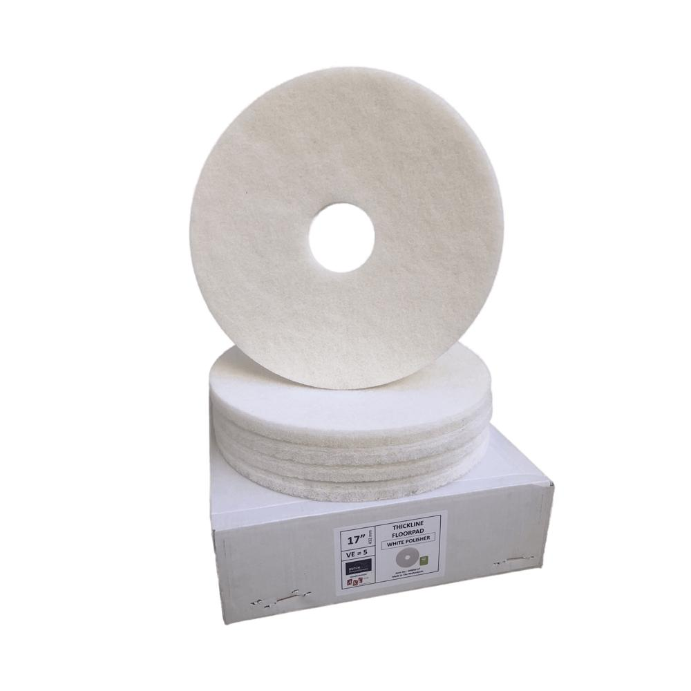 Netherlands White Floor Pad 17 inches