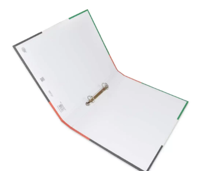 Pack of 48 Uae Flag Printed 2-O Ring Binder Red/Green/White
