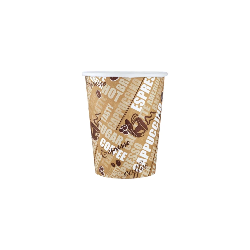 Heavy Duty Printed Single Wall Paper Cups