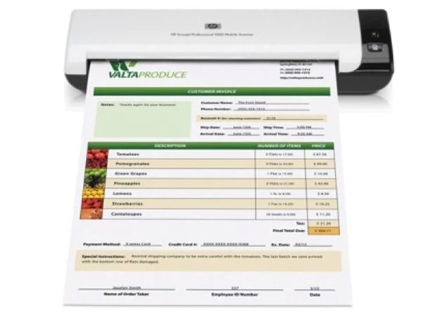 HP Scanjet Pro 1000 Mobile Scanner - L2722A