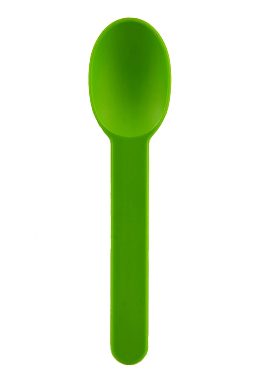 Plastic Ice Cream Spoons 14.5 cm