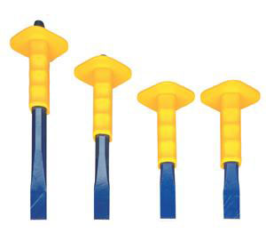 GROZ CHS/ST/12/0-1/GRP COLD FLAT CHISEL W/GRIP 12IN X 1IN