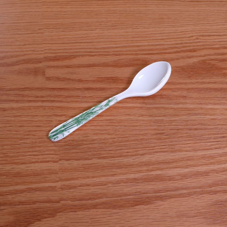 Royalford Melamine Serving Spoon - Melamine - White