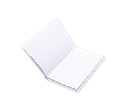 FIS Pack Of 5 Hard Cover Notebook, 96 Sheets A4 Swan Design 4 -FSNBHCA496-SWA4