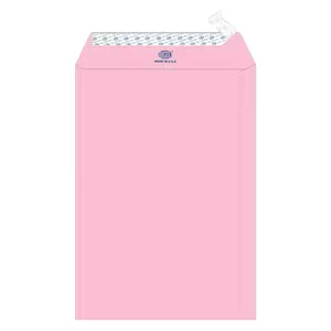 FIS Color Envelopes, Peel & Seal, Pastel Pink Colors, Pack of 50 Pcs. 9 x 6 inch, 80 GSM - FSEC8032PP50
