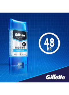 Cool Wave, Clear Antiperspirant, Gel 70ml