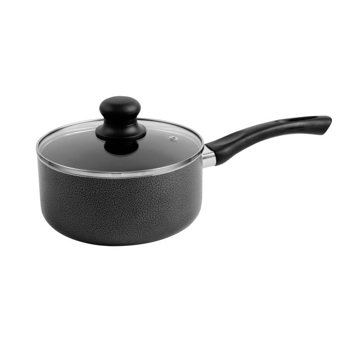 8Pcs Non-Stick Cookware Set, 2.5mm Body Thickness, RF4999 | Scratch Resistant, Tempered Glass Lids | Bakelite Knobs And CD Bottom | Suitable For Multiple Hobs