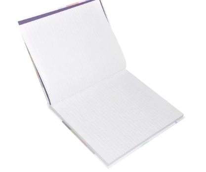 LIGHT Pack of 5 Hard Cover Notebook Single Line,10X8 Inches (25.4 X 20.32 cm),100 Sheets - LINB1081702