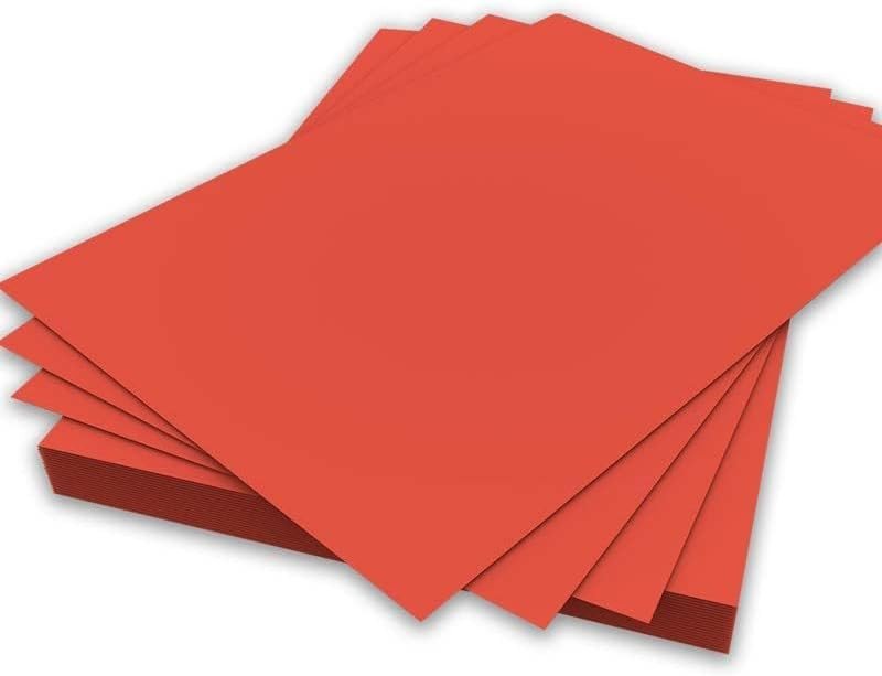 Sinar Spectra Colored Copy Paper 2500 sheets/Box A4 80gsm, Red