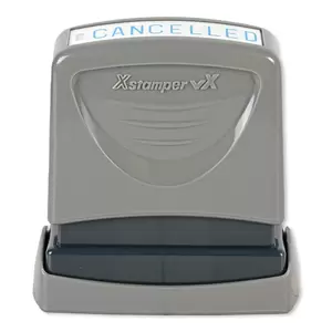 Artline X-Stamper "CANCELLED" for Office Business Supplies, Ink Blue - ARXTCXC1119V-1PC