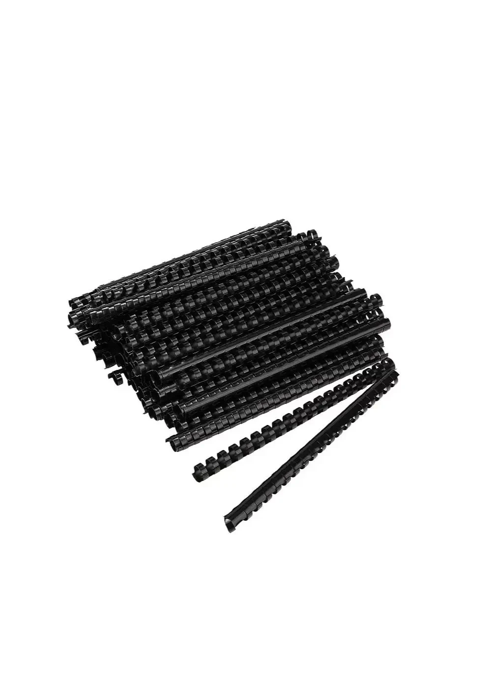 Partner 100-Piece Binding Combs 12Mm Black