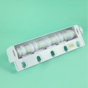 Royalford Rectangular Indoor Hanger Rope - Plastic - White