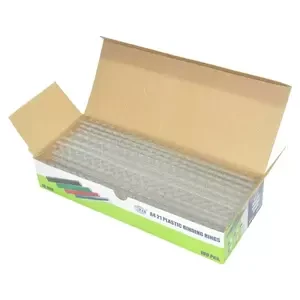 FIS Binding Rings (Plastic) - 10 mm, Box of 100 pieces (Clear Color)
