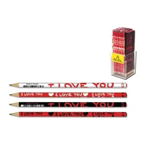 Adel Blacklead Pencils I Love You, Pack of 72 Pcs - ALPE2061130202