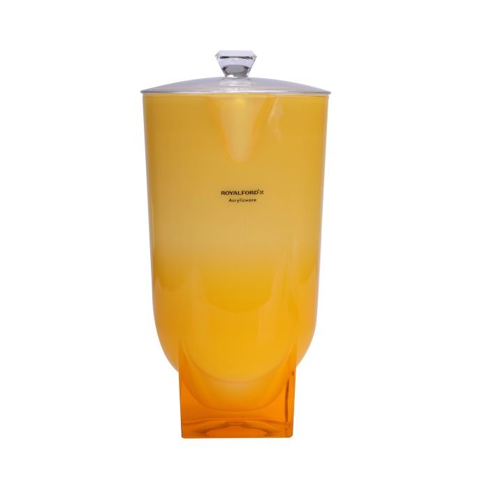 Royalford RF6885 Acrylic Pretty Jug - Portable Multi-Purpose Colourful Jug With Lid For Water Picnic Juice, Durable Plastic, Spill-Proof Lid | Ideal For Household, Club, Pub, Bar, Coffee Shop, Restaur